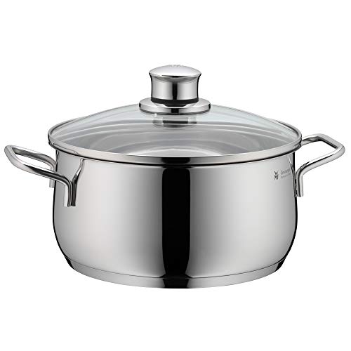 Wmf Diadem Plus 730216040 Tegame 20 Cm Con Coperchio A Incastro In Vetro
