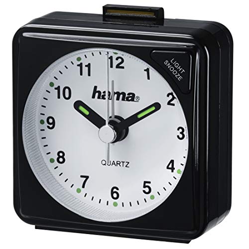 Hama Sveglia Da Viaggio A50, Nero, Standard