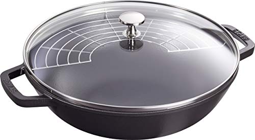 Staub 40511-344-0 Staub Specialities Wok Medio, 340 X 120 X 450