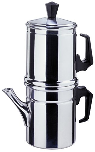 Ilsa Caffettiera Napoletana Allum.Tz.1, Alluminio, Multicolor, 1 Tazza