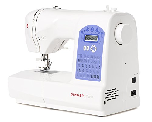 Singer Starlet 6680 - Macchina Da Cucire Elettrica Con Pedale E 80 Punti Di Cucito (Utili, Elastici, Ornamentali) Adatta Per Quilt E Patchwork. Automa