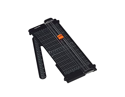 Fiskars Recycle Tagliacarte, A4, Con Lama In Acciaio Inossidabile Rivestita In Titanio, Rispettoso Dell'Ambiente, Surecut, 1004639