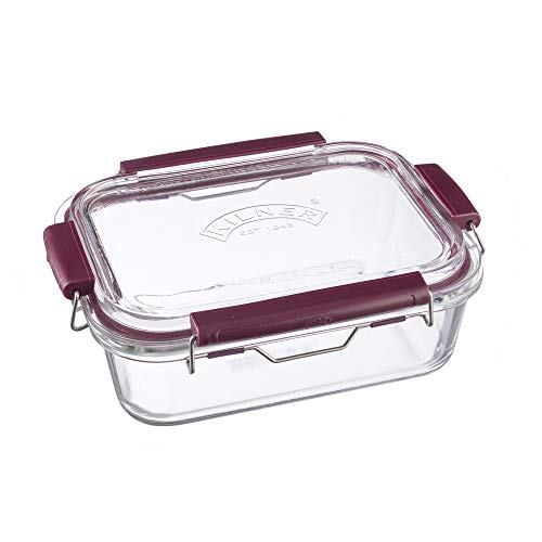 Kilner 1.4 Litri Chill Cook Carry Impilabile In Vetro Contenitore Per Alimenti, Trasparente