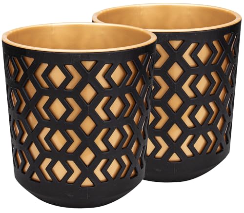 Peczeko Fioriera Opaca, Fioriera In Plastica Fioriera Decorativa Per Piante Grandi E Piccole 2X Fioriera, Fioriera Per Erbe Aromatiche