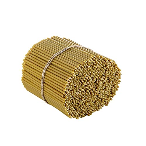 Danilovo Candele Profumate In Pura Cera D’Api – Candele Chiesa Ortodossa Per Preghiere, Natale, Lunghe, Morbide, N60, Altezza 20,5 Centimetri, 100 Pz