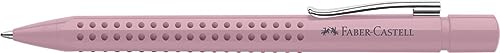 Faber-Castell 243907 - Penna A Sfera Grip 2010, Mina M, Rosa Shadows, 1 Pezzo