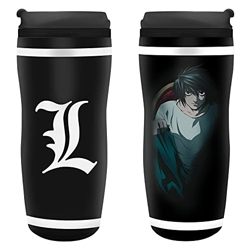 Abystyle- Death Note Travel Mug, 355 Ml, L Character