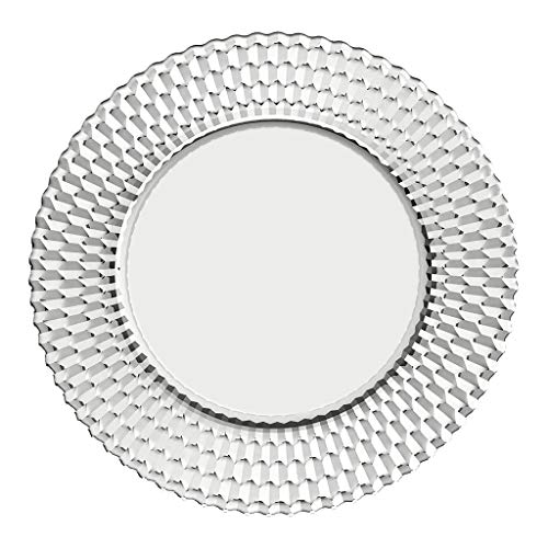 Villeroy & Boch Boston Sottopiatto, Piatto Da Portata Di Lusso Per La Tavola Addobbata A Festa, Cristallo, Trasparente