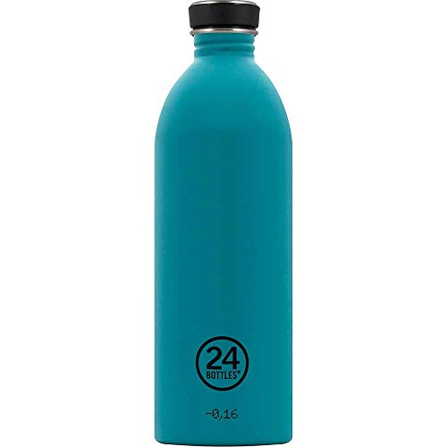 24Bottles Urban Bottle Borraccia, Turchese 1000 Ml In Acciaio Inossidabile