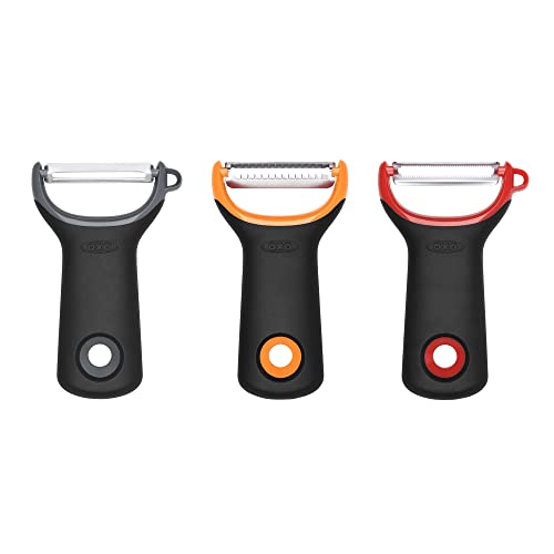 Oxo Good Grips Set Di 3 Pelapatate E Verdure A Y, Assortiti