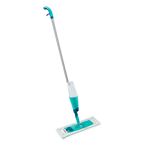 Leifheit 56690 Easy Spray Lavapavimenti, Plastica, Poliestere, Poliammide, Blu, 18.5 X 11 X 130 Cm