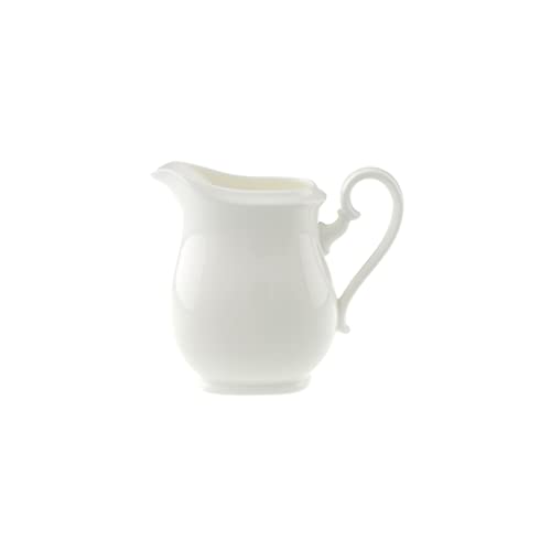 Villeroy & Boch Royal Bricco Latte Dal Design Semplice, Porcellana Premium Bone, Bianco