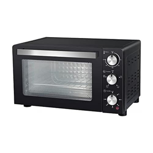 Melchioni Family | Forno Elettrico Ventilato Devil, Capacità 23 Litri, 3 Modalità Di Cottura, Timer Da 60 Minuti, 1200W, Doppio Vetro, Luce Interna E