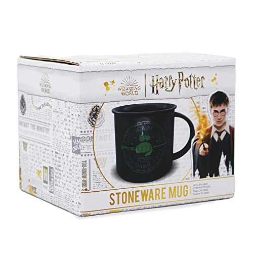 Harry Potter Tazza Da 430 Ml Dark Arts - Tazza Da Lavoro Per Adulti - Tazza Smaltata