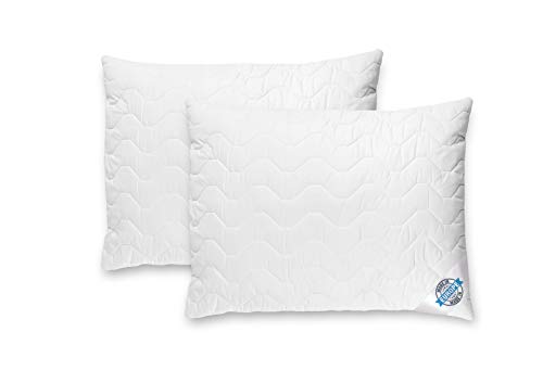 Blue Moon Vital - Set Di 2 Cuscini In Microfibra Di Alta Qualità, 70 X 90 Cm, 70 X 90 Cm
