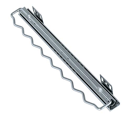 Wenko Estraibile Per Armadio Per Appendere Vestiti E Camicie - Per 8 Camicie, Cromo, Metallo Cromato, 3 X 6 X 35.5-58.5 Cm, Argento Lucido