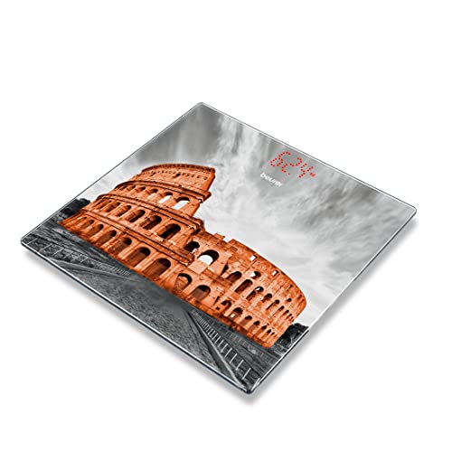 Beurer Gs 215 Rome Bilancia In Vetro Con Display Led Magic