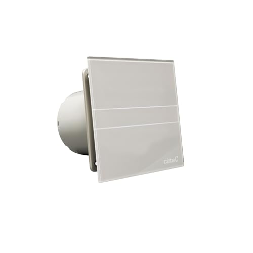 Cata | Estrattore Bagno | Modello E-100 Gst | Ventola Da Bagno Serie E Glass | Basso Consumo | Ventola Estrattori Ad Aria Alta Efficienza Energetica |
