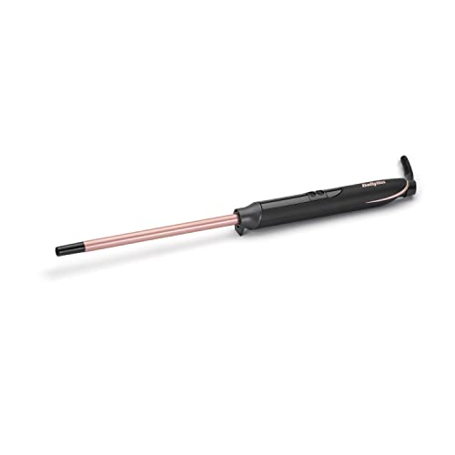 Babyliss C449E Ferro Arricciacapelli Professionale Diametro 10 Mm, Rivestimento In Quartz-Ceramic, Rosa Nero, 13.7 X 0.98 X 0.01 Cm, 480 Grammi