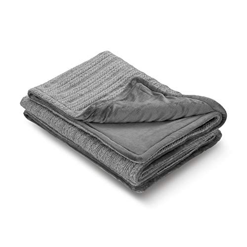 Medisana Hb 680 Coperta Riscaldante Coccolosa, Coperta Coccolosa In Maglia Con Spegnimento Automatico, Lavabile, 3 Impostazioni Di Temperatura 160 X 1