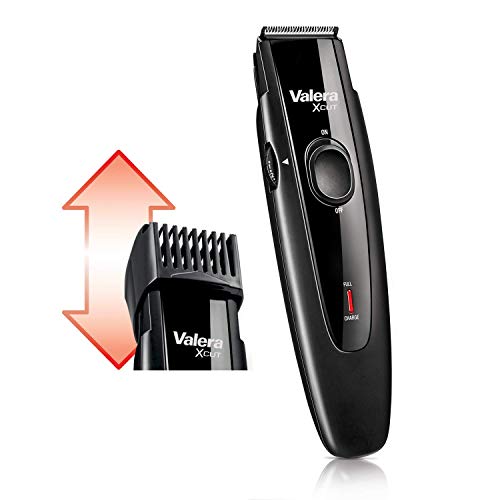 Valera, X-Cut 642.02, Regolabarba Professionale, Con Lame 32 Mm In Acciaio Inox, 30 Lunghezze Di Taglio Da 0.5 A 15 Mm, Funzionamento Cordless O Trami