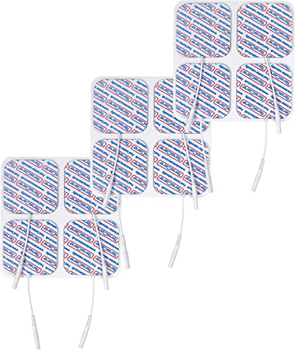 Tenscare Set Di 3 Confezioni Da 4 Elettrodi Superiori 50 X 50 Mm