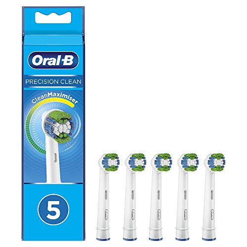 Oral-B Precision Clean Testine Di Ricambio Per Spazzolino Elettrico, 5 Pezzi