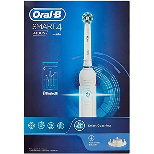 Oral-B Smart 4 4100S Adulto Spazzolino Rotante-Oscillante Bianco
