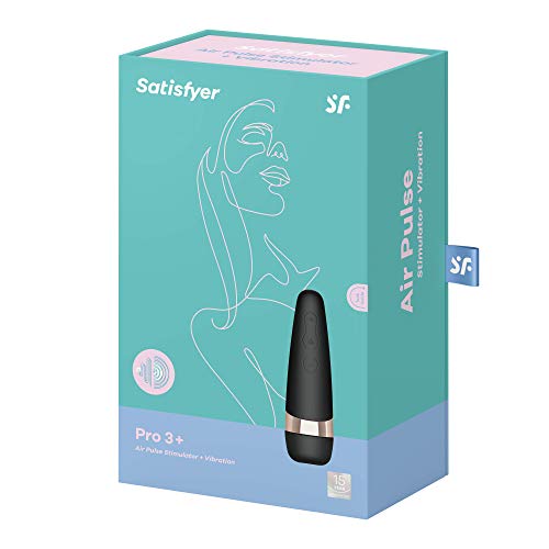 Satisfyer Pro 3 Plus | Vibratore A Onde Di Pressione | Vibratore Per Clitoride Da Donna | Estremamente Forte E Silenzioso | Sex Toy Per Lei | Dildo | 