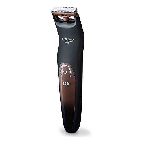 Beurer Hr 6000 Bodygroomer Rasoio Uomo Per Viso E Corpo Con Doppia Lama Flessibile E Batteria Ricaricabile