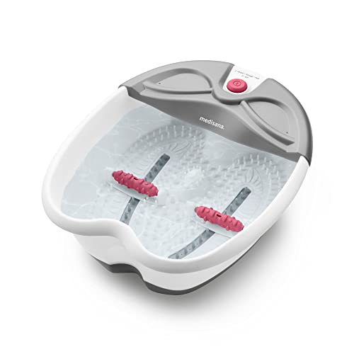 Medisana Fs 300 Pediluvio Con Massaggio A Zone Riflesse, Pediluvio Elettrico, Funzione Di Mantenimento In Caldo, Bagno Per Piedi Con Massaggio E Risca
