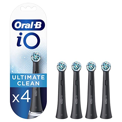 Oral B Replacement Brush Heads Io Ultimate Clean Black 4 Pcs
