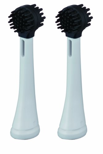 Panasonic Wew0906 - Testine Di Ricambio Per Spazzolino Elettrico Con Massaggia Gengive, Confezione Da 2