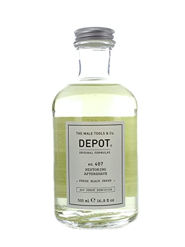Depot No. 407 Restoring Aftershave Dopobarba Rinfrescante 500 Ml