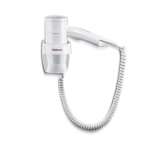 Valera Premium 1600 Super, Asciugacapelli Per Hotel/Alberghi, Phon Classico E Compatto Design, 1600 Watt, Bianco
