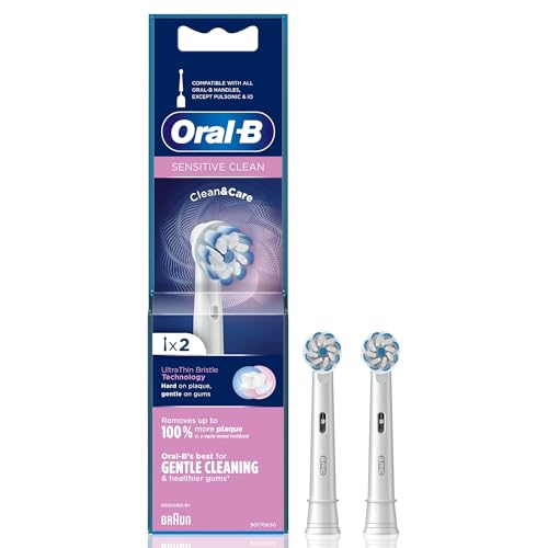 Oral-B Sensi Ultrathin - Testine Di Ricambio Per Spazzolino Elettrico, Confezione Da 2