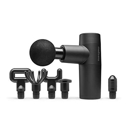 Medisana Mg 150 Mini Pistola Massaggiante Con 6 Teste Massaggianti E 5 Livelli Di Vibrazione, Automassaggio Per Spalle, Petto, Schiena E Altre Regioni