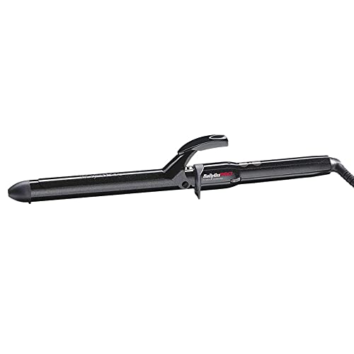 Babylisspro Bab2473Tde Ferro Arricciacapelli Professionale Diametro 25Mm Per Ricci Definiti, Rivestimento In Diamond Titanium, 7 Temperature Da 135°C