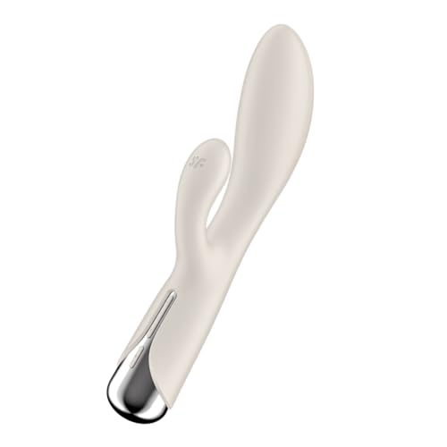 Satisfyer Spinning Rabbit 1 | 20 Cm | Vibratore Rabbit | 12 Vibrazioni E 5 Rotazioni Controllabili Separatamente | Impermeabile (Ipx7) | Silicone Deli