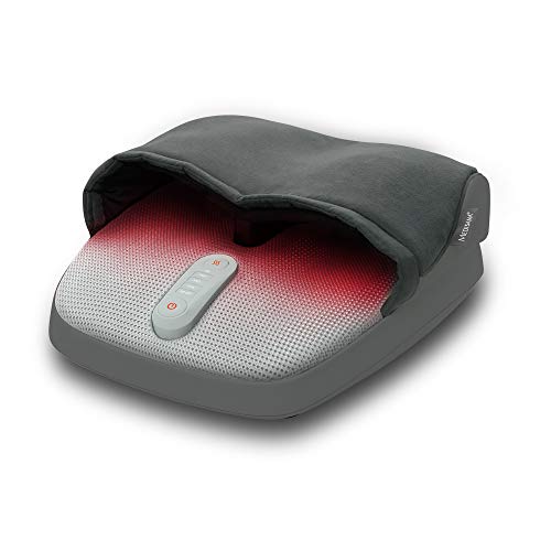 Medisana Fm 885 Massaggiatore Per Piedi Shiatsu, Elettrico, Funzione Luce Rossa, Funzione Riscaldamento, 3 Velocità, Massaggio Shiatsu Per Stimolare L