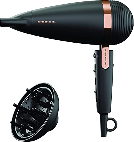 Grundig Hd8080 - Asciugacapelli Smart On/Off Sensor (Naturashine)