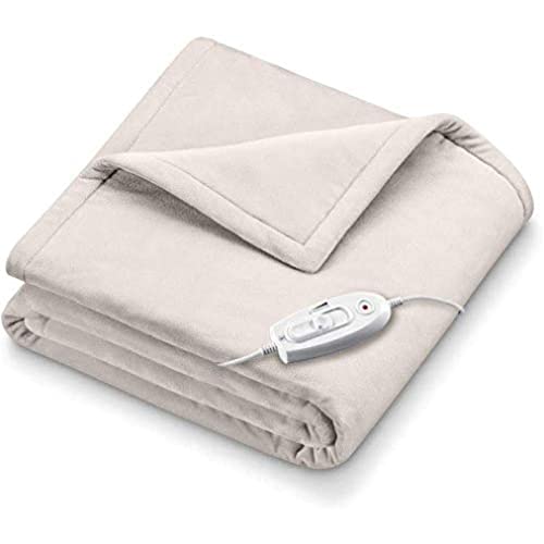 Sanitas Shd 70 - Coperta Elettrica Con Superficie Morbida E 6 Livelli Di Calore, Arresto Automatico Dopo 3 Ore, Lavabile In Lavatrice A 30°, Dimension