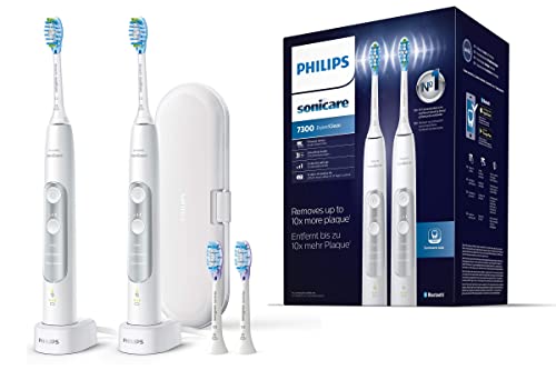 Philips Expertclean 7300 Spazzolino Elettrico Sonico Con App (Modello Hx9611/19)