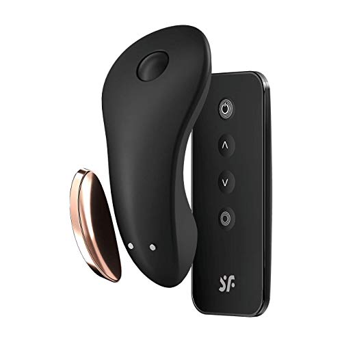 Satisfyer, Vibratore Slip Bluetooth, Vibratore Da Appoggio, App Little Secret Connect', 8,5 Cm, Silicone Medico