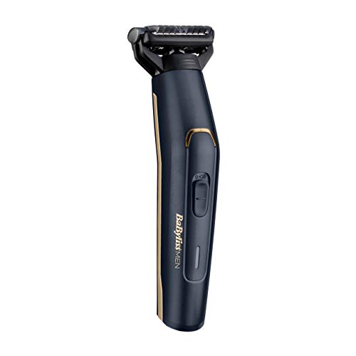 Babyliss Men Bg120E Body Groom Uomo, 70 Minuti Di Autonomia, 3 Guide Di Taglio, Impermeabile, Waterproof