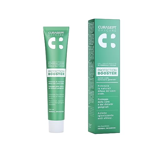 Curasept Daycare - Protection Booster Herbal Ivasion Gel Dentifricio, 75Ml