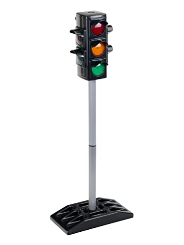 Klein Theo 2990 Semaforo Semaforo Con Ciclo Semaforico Manuale O Automatico Dimensioni: 27 Cm X 12,5 Cm X 72,5 Cm Di Altezza Giocattolo Per Bambini A