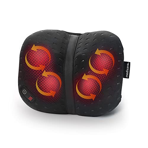 Medisana Cl 300 Cuscino Da Massaggio Shiatsu Con Funzione Di Calore, Regolazione Ergonomica Individuale Per La Schiena Con 4 Teste Di Massaggio Per Sp