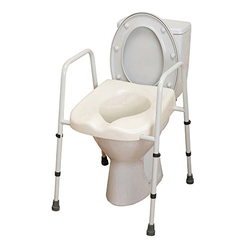 Nrs Healthcare Mowbray Toilette Portatile Con Sedile E Telaio Pre-Assemblato