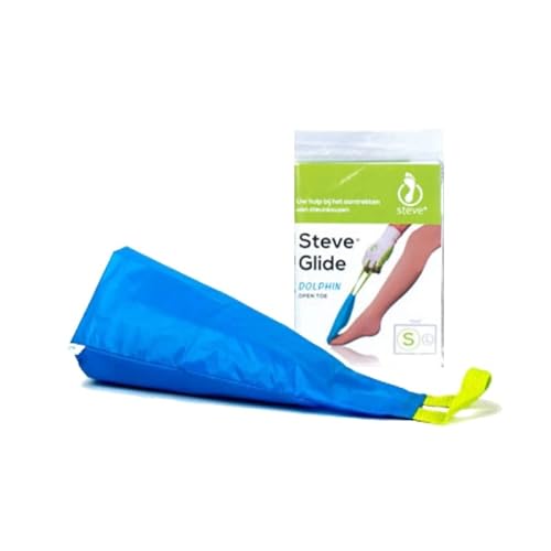 Steve Glide Dolphin - Supporto Per Calze A Punta Aperta, Disponibile In 2 Taglie (L Numero Di Scarpe 41-52)